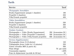 Pricing guide for luxury real estate photography in Nice and Monaco